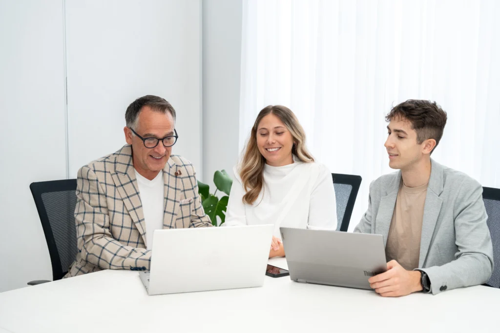 Members of the Cetix team